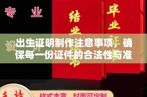 望德堂区出生证明制作注意事项，确保每一份证件的合法性与准确性